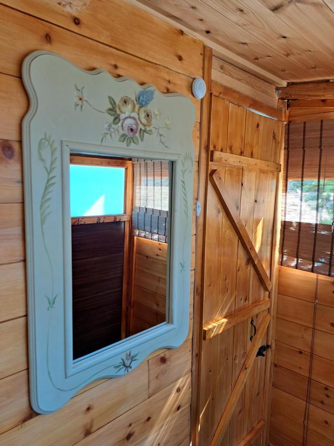 בית הארחה Paránimfoi 	Wooden House At The Mountain-Private מראה חיצוני תמונה
