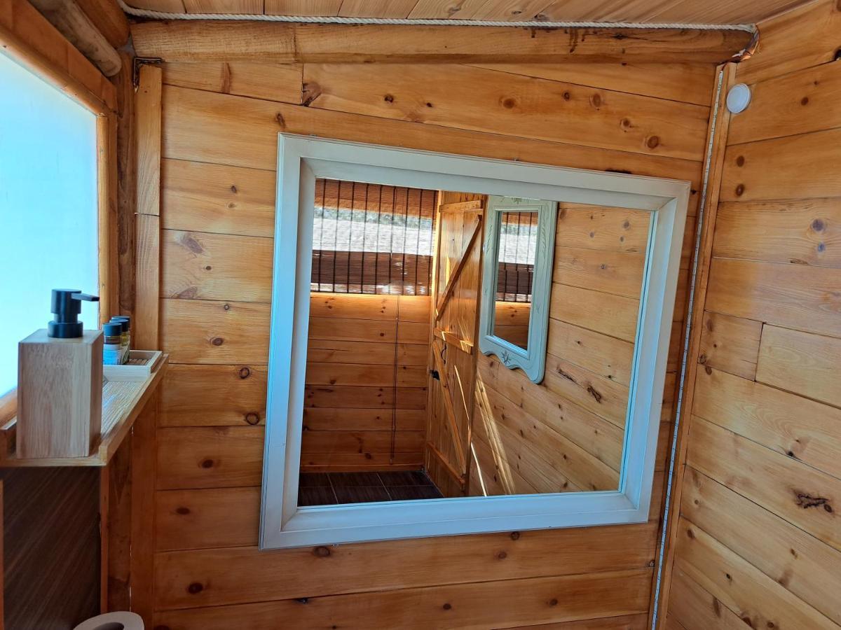 בית הארחה Paránimfoi 	Wooden House At The Mountain-Private מראה חיצוני תמונה
