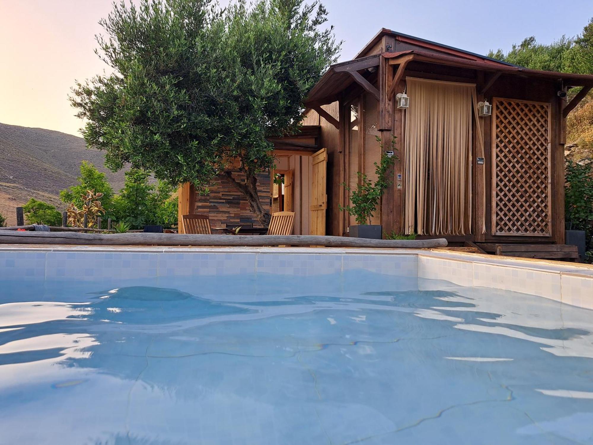 בית הארחה Paránimfoi 	Wooden House At The Mountain-Private מראה חיצוני תמונה