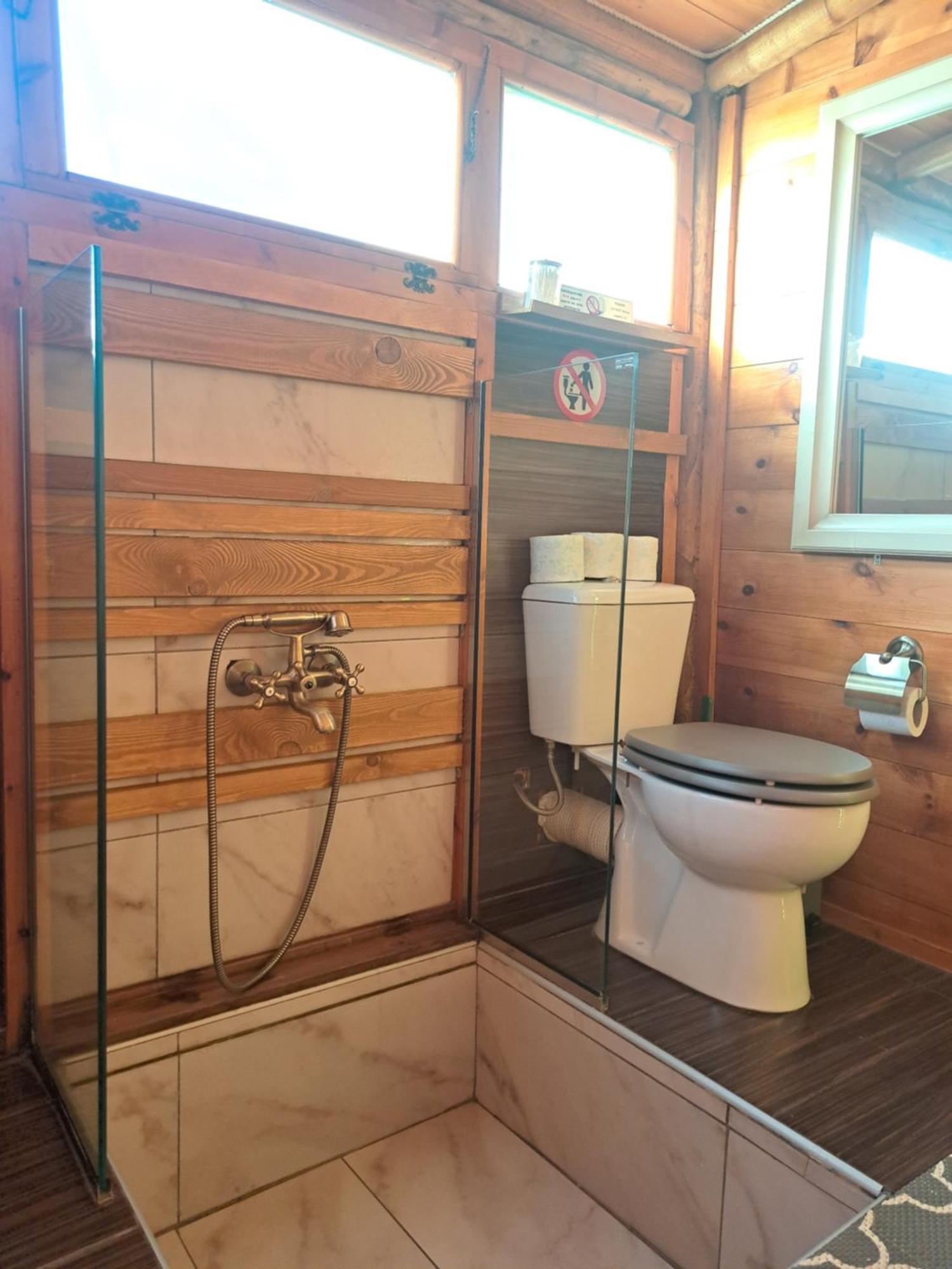 בית הארחה Paránimfoi 	Wooden House At The Mountain-Private מראה חיצוני תמונה